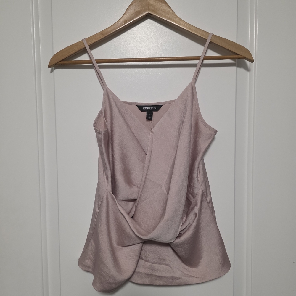 Express Slinky Tank Blouse Pink XS - Picture 2 of 5